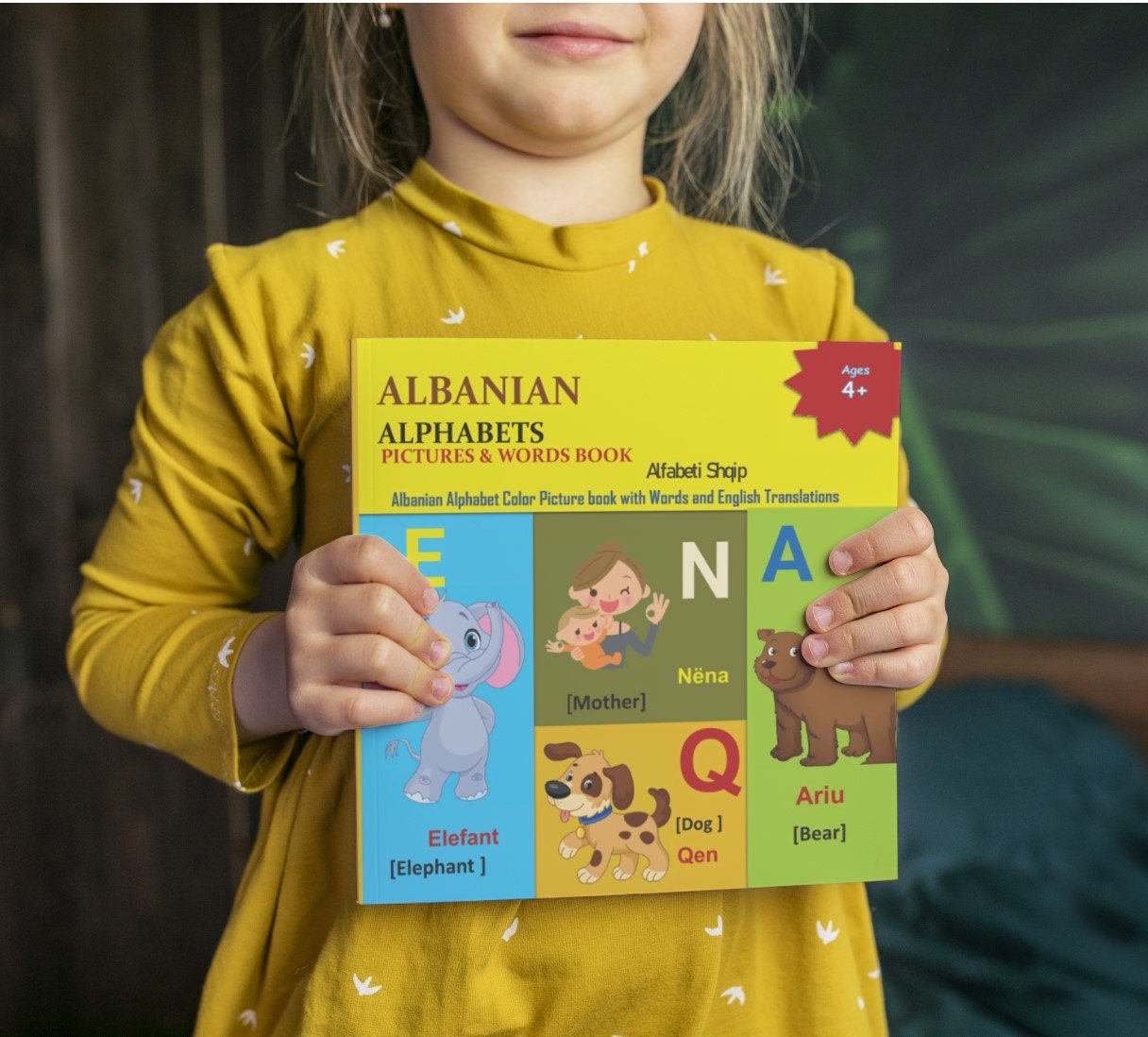 ALBANIAN Books for Children (Albanian English First 100 words Picture Book, Albanian Alphabet Picture Book, Albanian Letter Tracing book)